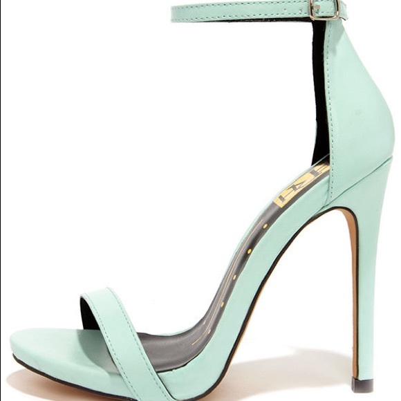 Mint colored heels Clearance